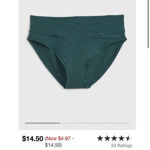 Gap Breathe Crossover Bikini - Junebug XXL
